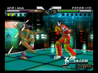 Fighter Destiny 2 (USA) In game screenshot